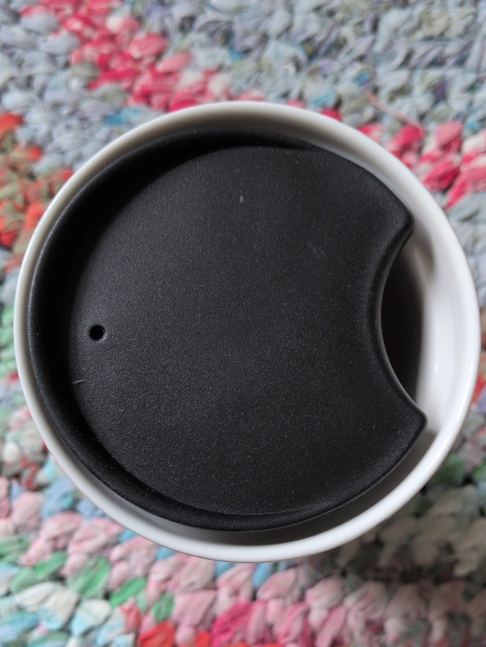 STARBUCKS I NWT 2021 Los Angeles Metallic Sunglasses Ceramic Tumbler with Lid - Picture 10 of 15